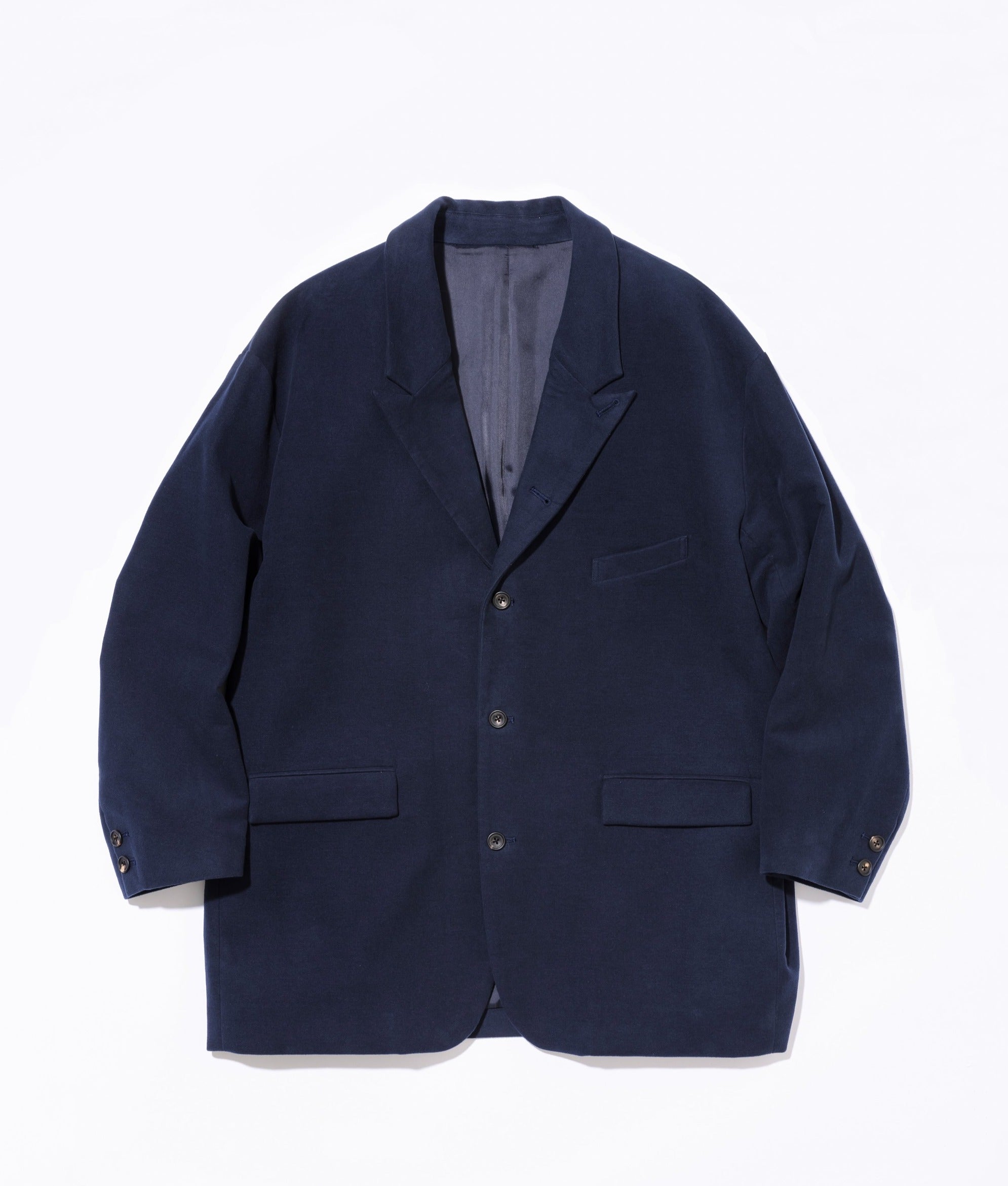 MOLESKIN LONG TAILORED JACKET