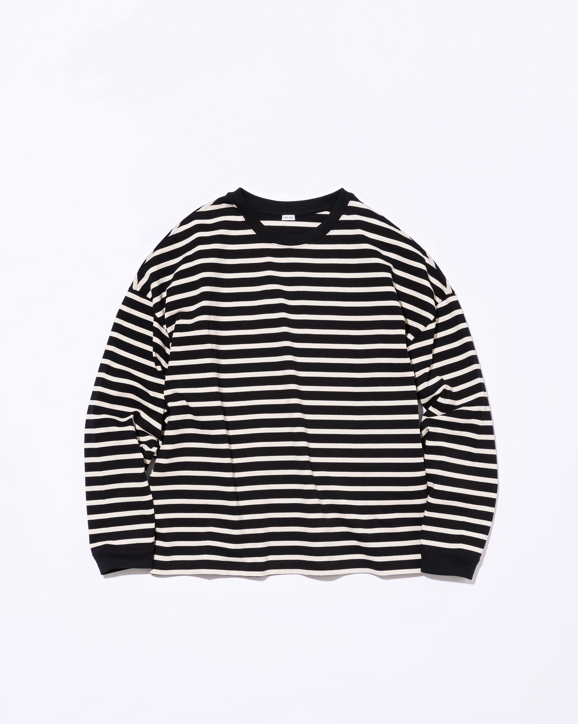 BORDER LONG SLEEVE T-SHIRT – THE DAY