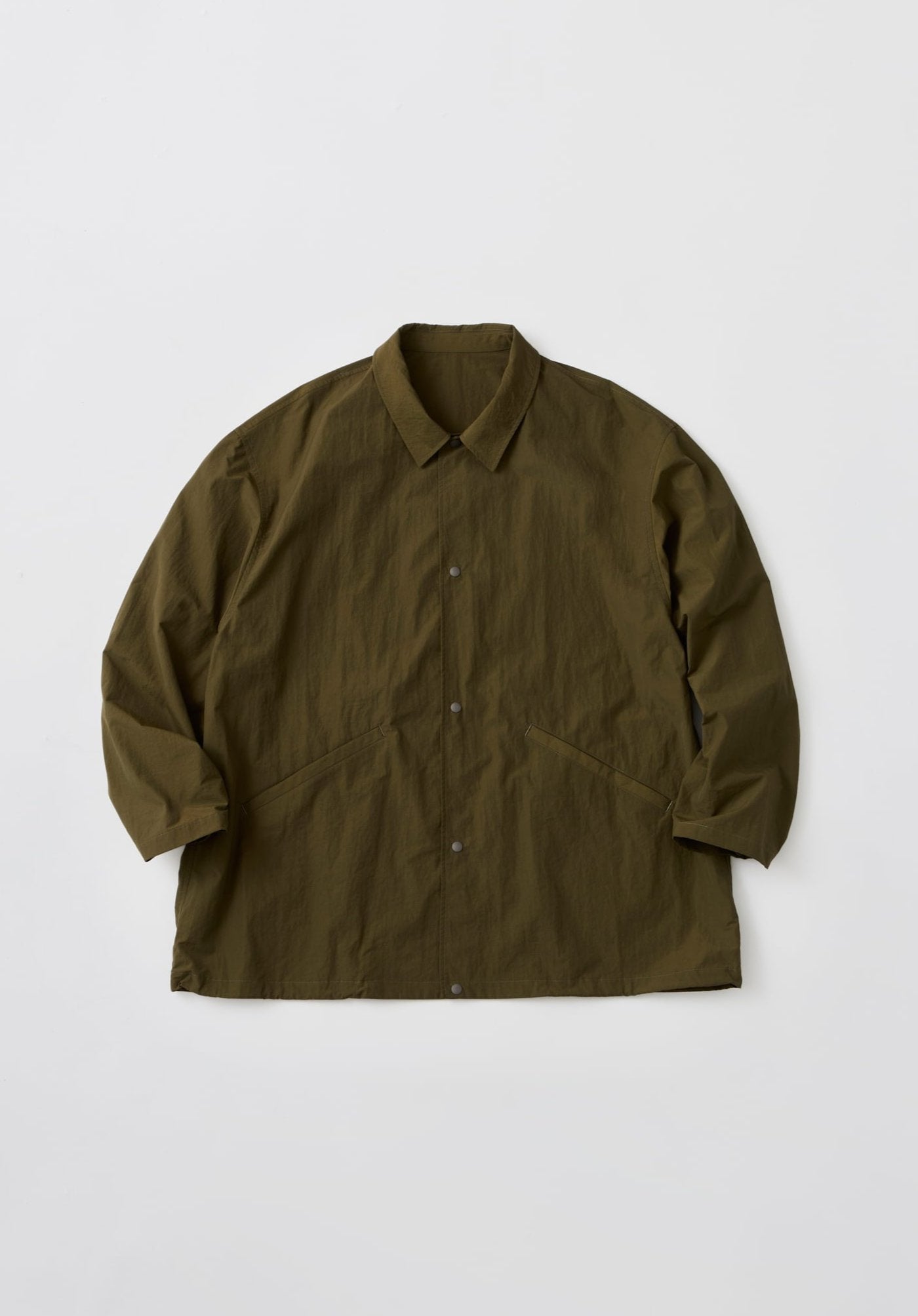 WINDS-DAY COTTON NYLON COACH JACKET – THE DAY