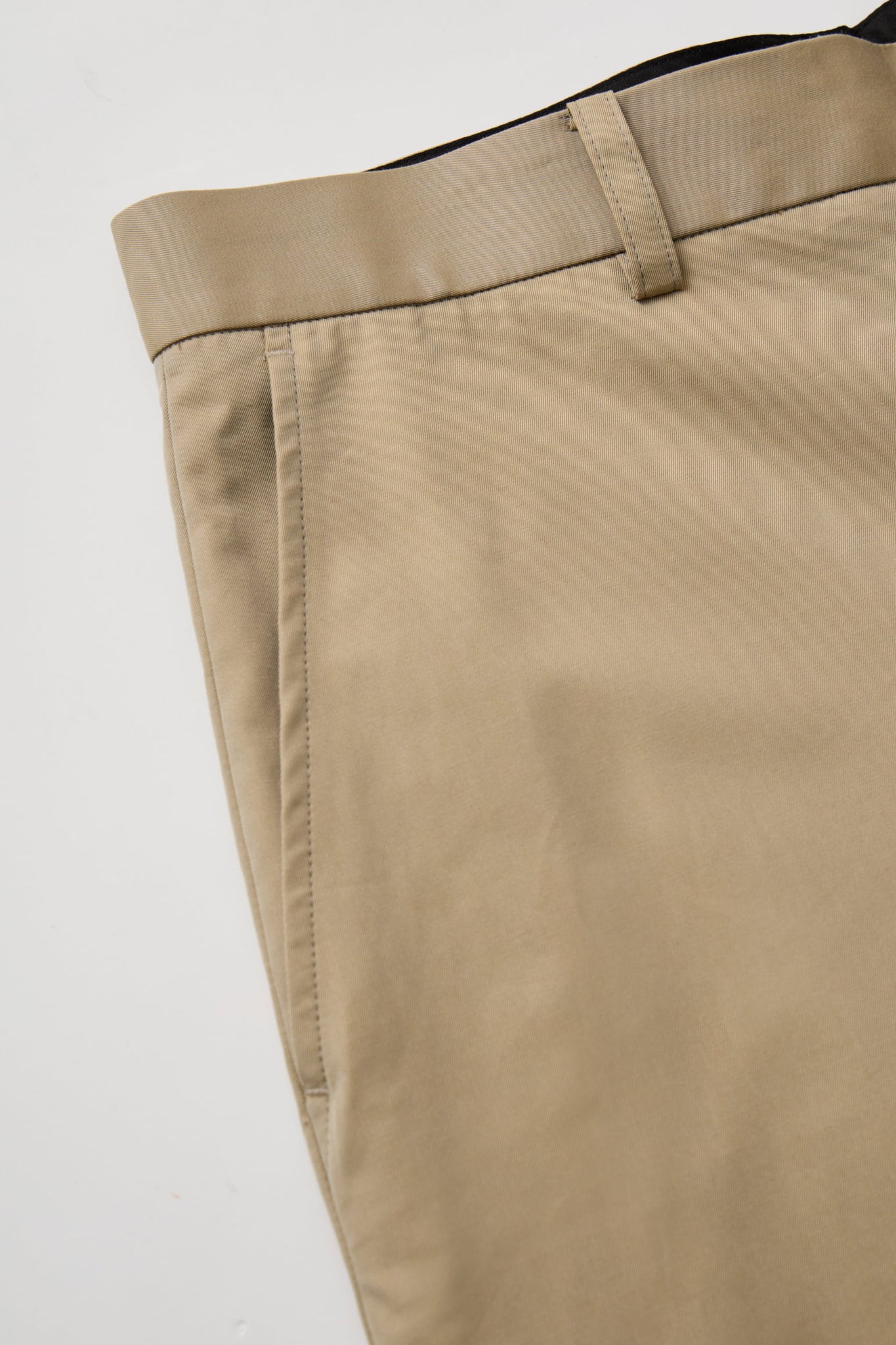 SUPERIOR GABARDINE PLAIN FRONT SLACKS